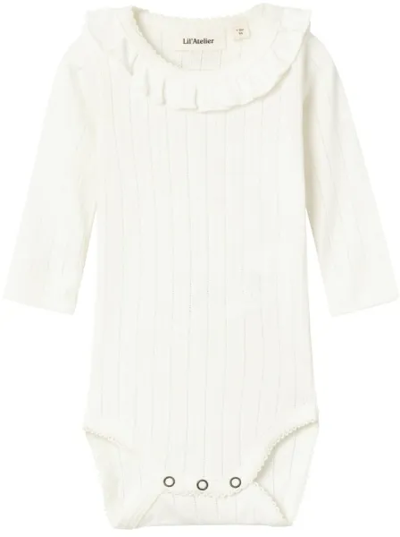 Rachel nis pitkähihainen slim body - COCONUT MILK - 62